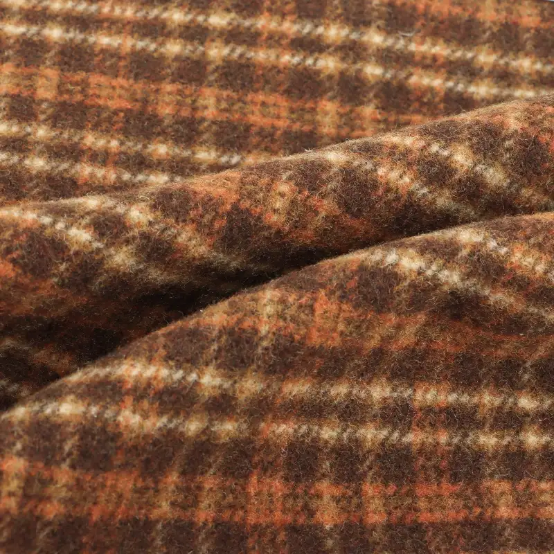 China Fabric for Pants,Overcoat,Suit,Skirt  Woolen Tweed Woolen Wool Other check color buy from China wholesaler bulk order at wholesale price free worldwide shipping Alibaba