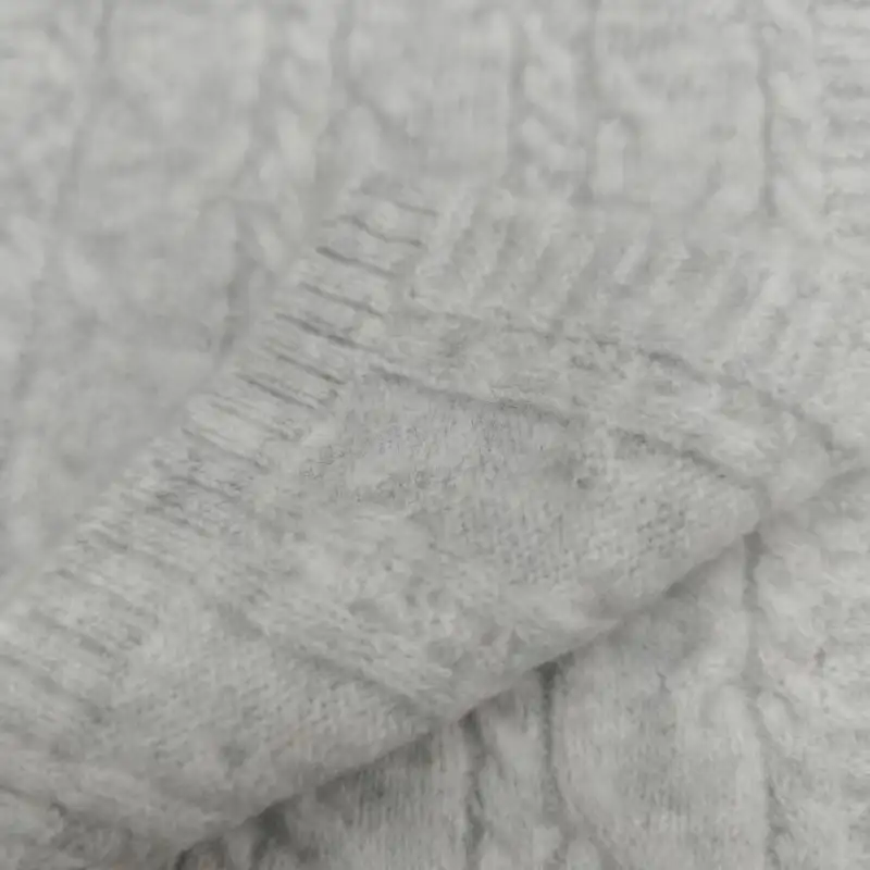 China Yarn for Crop Top,Hoodie,Open Cardigan (Sweater),Full-Zipper Cardigan (Sweater) Mossy Yarn Fancy Yarn Recycled Polyester Acrylic Wool Spandex light gray color buy from China wholesaler bulk order at wholesale price free worldwide shipping Alibaba