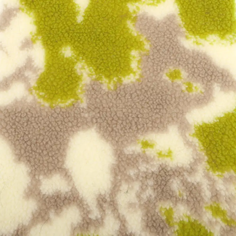 China Fabric for Jackets,Hoodie,Overcoat,Skirt  Sherpa Knit Fabric Polyester printing color buy from China wholesaler bulk order at wholesale price free worldwide shipping Alibaba