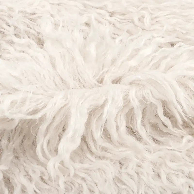 China Fabric for Overcoat,Skirt ,Waist coat Fake Fur Knit Fabric Polyester dusty pink color buy from China wholesaler bulk order at wholesale price free worldwide shipping Alibaba