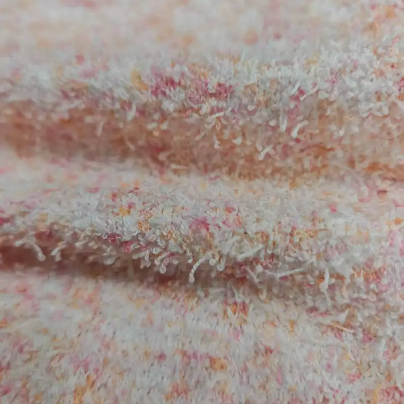 China Yarn for Hoodie,Open Cardigan (Sweater),Full-Zipper Cardigan (Sweater),Round Neck Pullover (Sweater) Knot Yarn Fancy Yarn Polyester Pink color buy from China wholesaler bulk order at wholesale price free worldwide shipping Alibaba