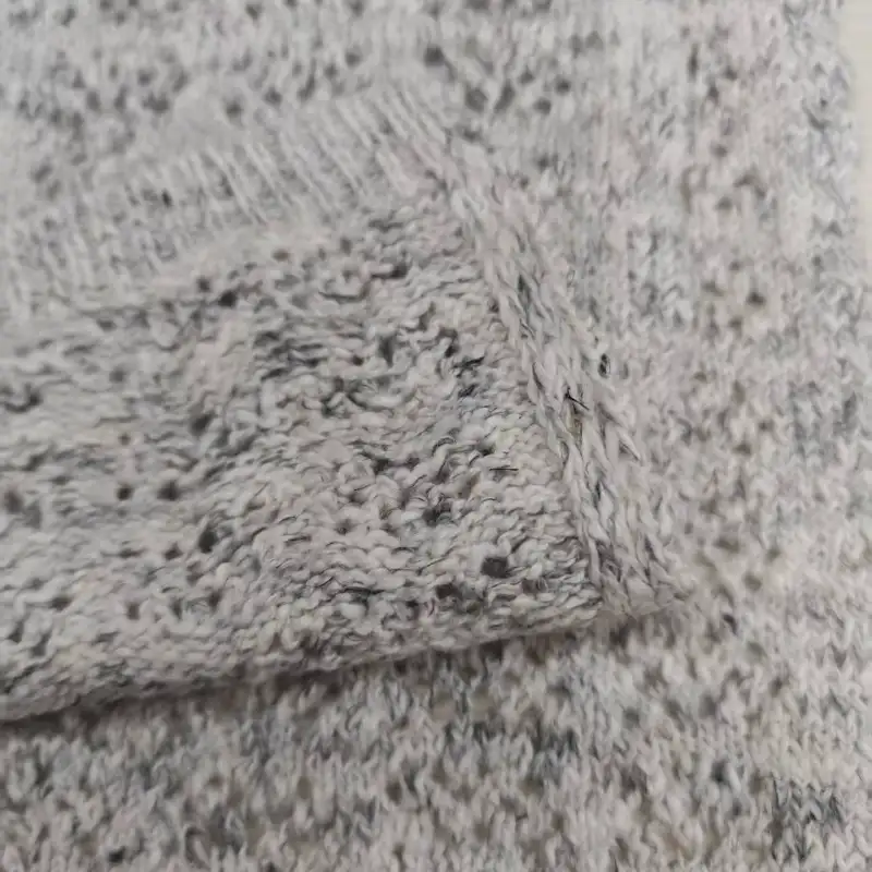 China Yarn for Hoodie,Open Cardigan (Sweater),Full-Zipper Cardigan (Sweater),Round Neck Pullover (Sweater) Slub Yarn Fancy Yarn BCI Cotton Recycled Polyester Linen flower grey color buy from China wholesaler bulk order at wholesale price free worldwide shipping Alibaba