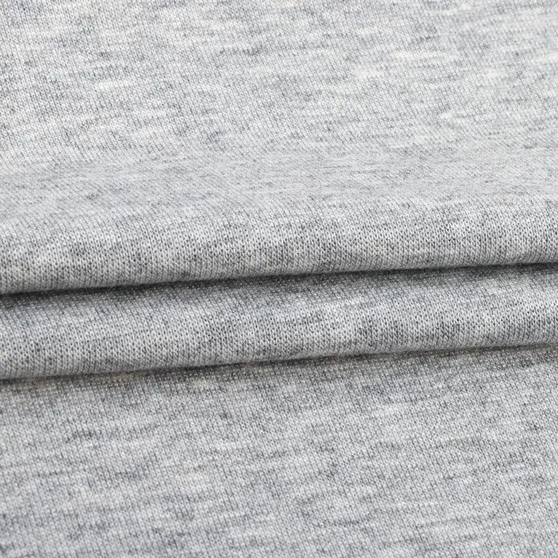 China Fabric for T-Shirt,Polo Shirt,Sweatshirt Rib Knit Fabric Acrylic Modal Wool Elastane melange color buy from China wholesaler bulk order at wholesale price free worldwide shipping Alibaba