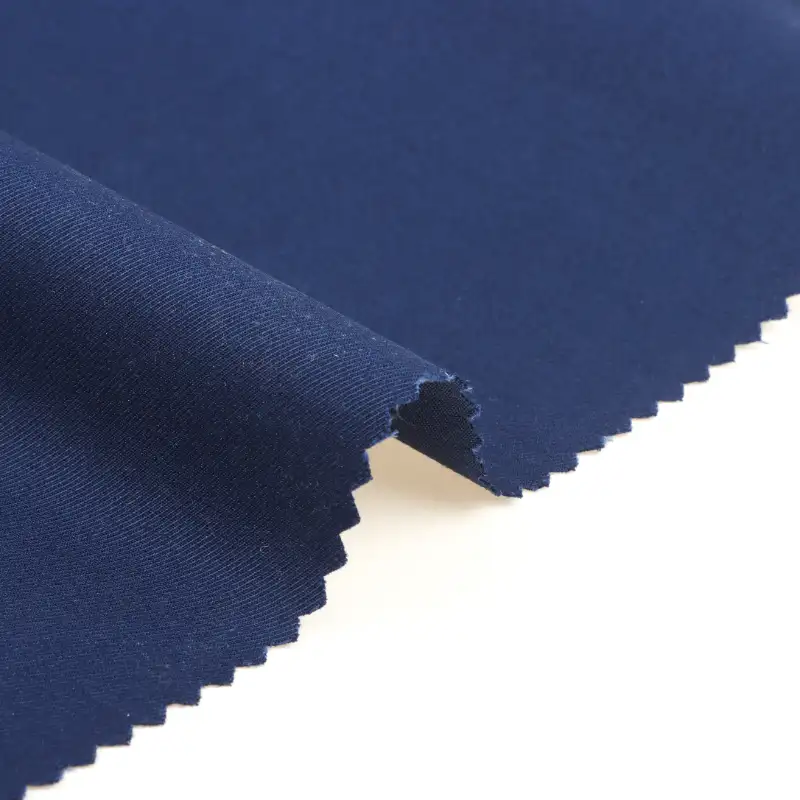 China Fabric for Pants,Blazer,Suit,Uniform Polyester/Rayon Twill Woven Blended Fabric Polyester Rayon Elastane BLACK color buy from China wholesaler bulk order at wholesale price free worldwide shipping Alibaba