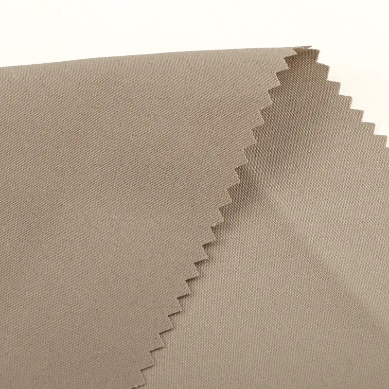 China Fabric for Pants,Jackets,Blazer,Trench Coat,Skirt  Oxford Synthetic Woven Fabric Polyester Khaki color buy from China wholesaler bulk order at wholesale price free worldwide shipping Alibaba