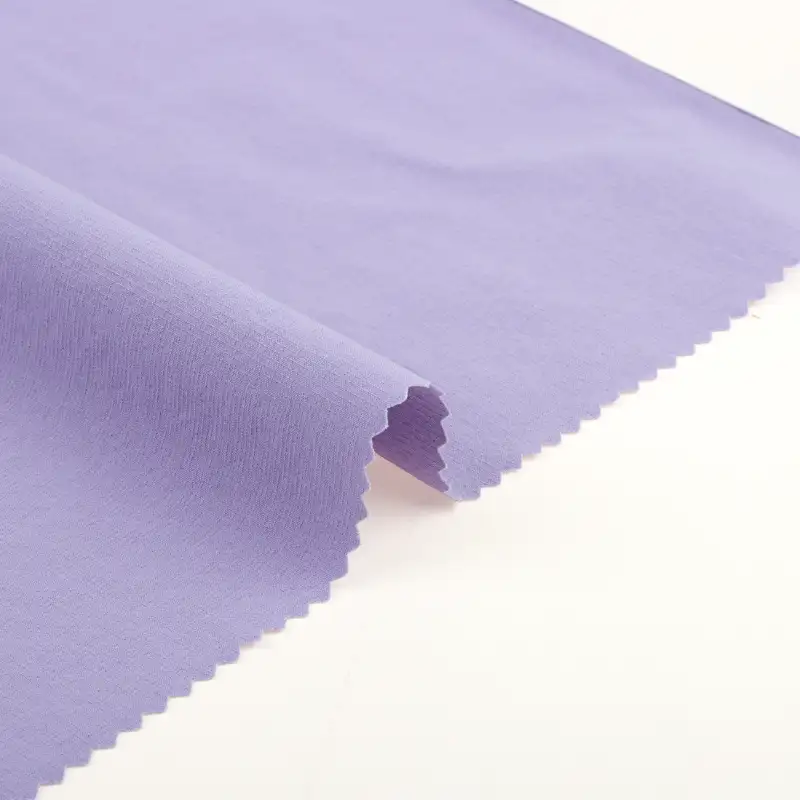 China Fabric for Pants,Hoodie,Skirt ,Tracksuits Four-way Stretch (Bi-Stretch) Synthetic Woven Fabric Nylon Spandex Purple color buy from China wholesaler bulk order at wholesale price free worldwide shipping Alibaba
