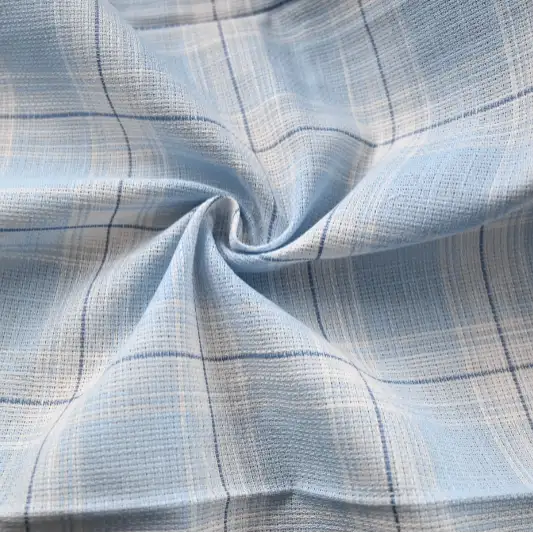 India Fabric for Shirt,Crop Top,Skirt Cotton Dobby Natural Woven Fabric Cotton White color buy from India wholesaler bulk order at wholesale price free worldwide shipping Alibaba