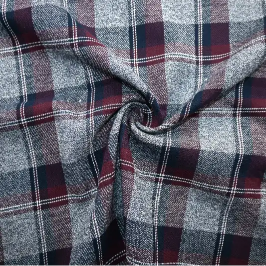 India Fabric for Shirt Yarn Dyed Check Synthetic Woven Fabric COTTON Check color buy from India wholesaler bulk order at wholesale price free worldwide shipping Alibaba