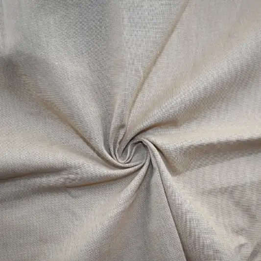 India Fabric for Shirt Linen/Cotton Plain Natural Woven Fabric COTTON LINEN Grey color buy from India wholesaler bulk order at wholesale price free worldwide shipping Alibaba