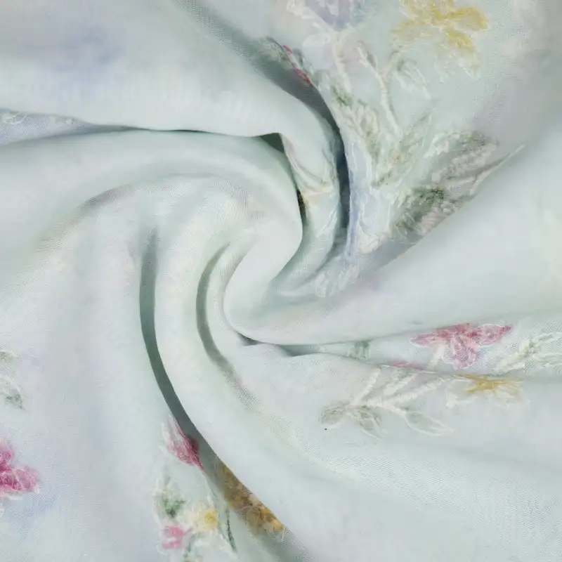 China Fabric for Blouse,Skirt,Backless Beach Dress,Strap Midi Dress Tencel-nylon Interwoven Fabric Woven Blended Fabric Polyamide Tencel Cyan color buy from China wholesaler bulk order at wholesale price free worldwide shipping Alibaba