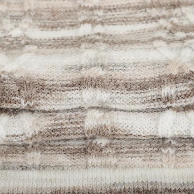 China Yarn for Crop Top Pullover (Sweater),Dresses (Cardigan Open) (Sweater) Core Spun Yarn Regular Yarn Recycled Polyester Nylon Wool PBT Brown/cream/white color buy from China wholesaler bulk order at wholesale price free worldwide shipping Alibaba