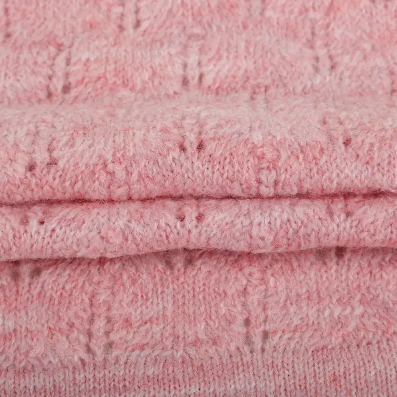 China Yarn for Crop Top Pullover (Sweater),Dresses (Cardigan Open) (Sweater) Core Spun Yarn Regular Yarn Recycled Polyester Nylon Wool PBT Pink color buy from China wholesaler bulk order at wholesale price free worldwide shipping Alibaba