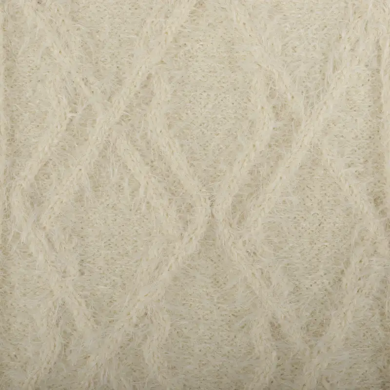 China Yarn for Full-Zipper Cardigan (Sweater),Knitted Jacket (Sweater),Crew Neck Pullover (Sweater),Hoodie  (Sweater),U-Neck Cardigan (Sweater) Feather Yarn Fancy Yarn Polyester White color buy from China wholesaler bulk order at wholesale price free worldwide shipping Alibaba