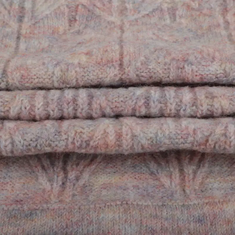 China Yarn for Full-Zipper Cardigan (Sweater),Polo T-shirt (Sweater),Hoodie  (Sweater) Mossy Yarn Fancy Yarn Recycled Polyester Nylon Wool Polyester Spandex Pink color buy from China wholesaler bulk order at wholesale price free worldwide shipping Alibaba