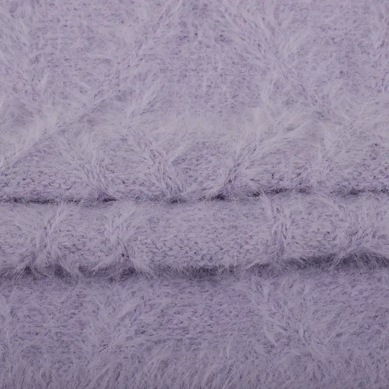 China Yarn for Ladies Vest (Sweater),Dresses (Cardigan Button) (Sweater),Women's Pants (Sweater) Cat Feather Yarn Fancy Yarn Nylon Orchid color buy from China wholesaler bulk order at wholesale price free worldwide shipping Alibaba