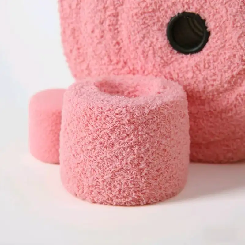 China Yarn for Crop Top,Pajamas,Ladies Vest (Sweater),Round Neck Pullover (Sweater),Loungewear Teddy Yarn Fancy Yarn Polyester white color buy from China wholesaler bulk order at wholesale price free worldwide shipping Alibaba