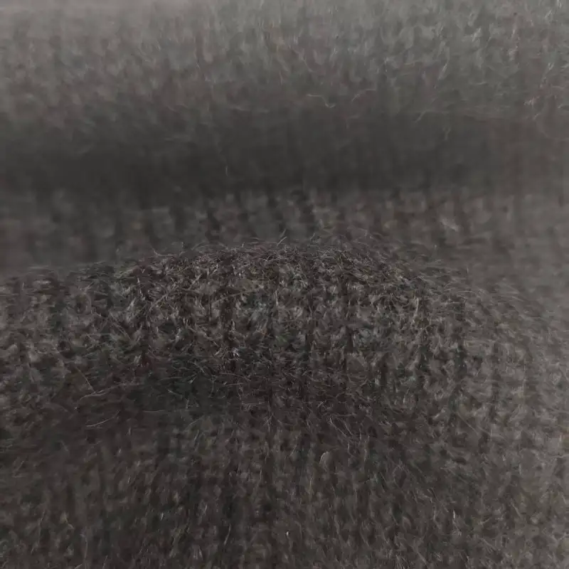 China Yarn for Hoodie,Open Cardigan (Sweater),Half-Zipper Cardigan (Sweater),Crop Top Pullover (Sweater) Mossy Yarn Fancy Yarn Recycled Polyester Acrylic Wool Alpaca BLACK color buy from China wholesaler bulk order at wholesale price free worldwide shipping Alibaba