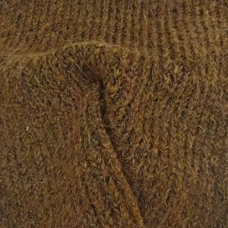 China Yarn for Hoodie,Round Neck Pullover (Sweater),Crop Top Pullover (Sweater) Mossy Yarn Fancy Yarn Nylon Polyester Acrylic Wool rust red color buy from China wholesaler bulk order at wholesale price free worldwide shipping Alibaba