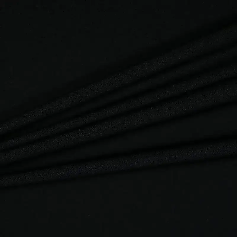 China Fabric for Pants,Jackets,Skirt  Twill Woven Blended Fabric Polyamide Elastane black color buy from China wholesaler bulk order at wholesale price free worldwide shipping Alibaba