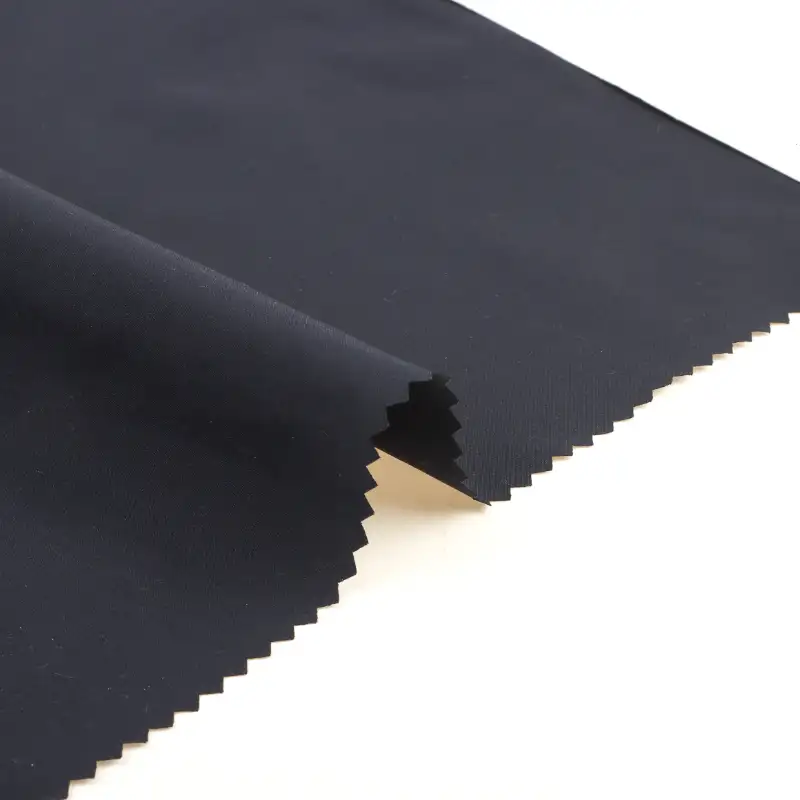 China Fabric for Jackets,Down Jacket,Padded Jacket Polyester Pongee Synthetic Woven Fabric Polyester navy color buy from China wholesaler bulk order at wholesale price free worldwide shipping Alibaba