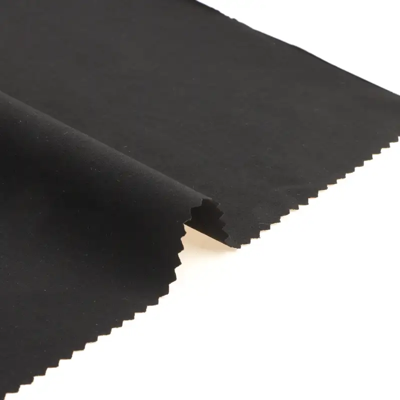 China Fabric for Pants,Jackets,Padded Jacket Four Stretch Nylon Woven Fabric Synthetic Woven Fabric Nylon Elastane black color buy from China wholesaler bulk order at wholesale price free worldwide shipping Alibaba