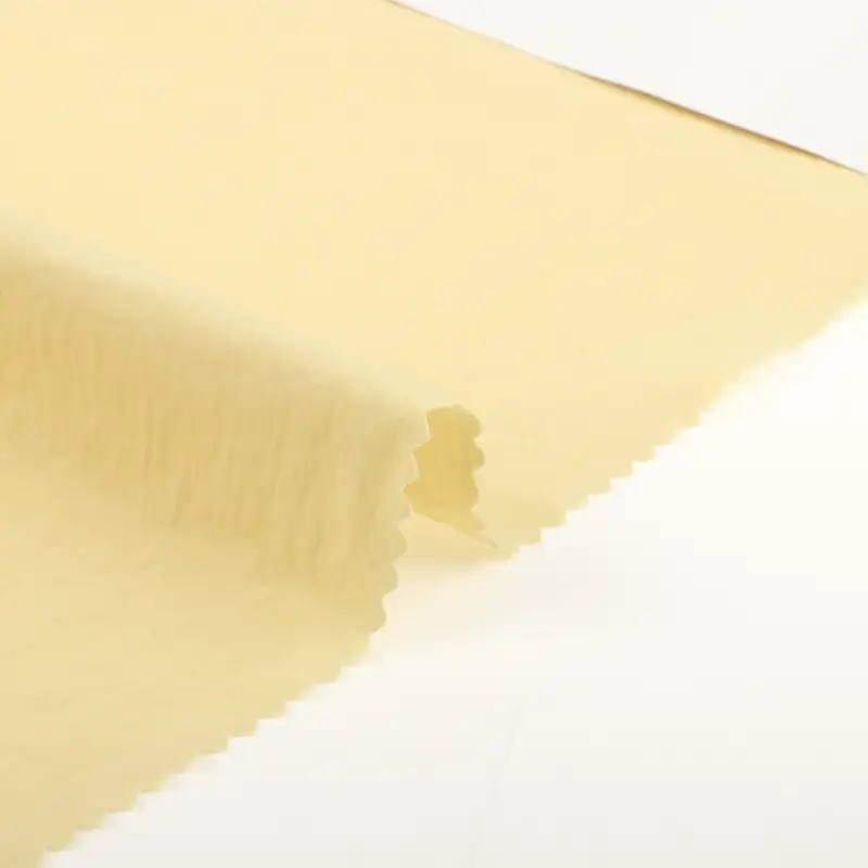 China Fabric for Jackets,Down Jacket,Padded Jacket Nylon Crepe Synthetic Woven Fabric Nylon yellow color buy from China wholesaler bulk order at wholesale price free worldwide shipping Alibaba