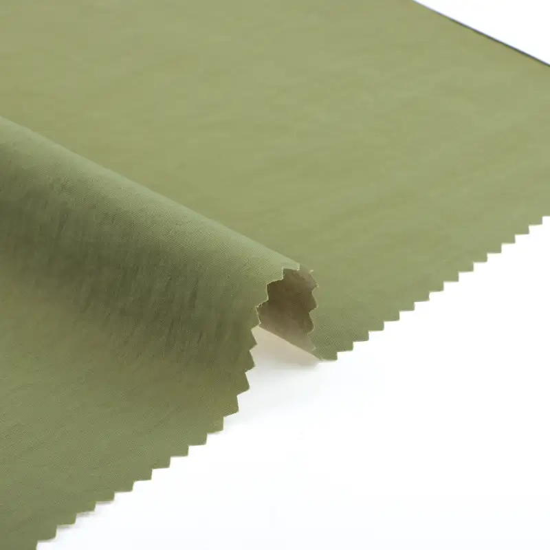 China Fabric for Jackets,Down Jacket,Padded Jacket Nylon Crepe Synthetic Woven Fabric Nylon green color buy from China wholesaler bulk order at wholesale price free worldwide shipping Alibaba