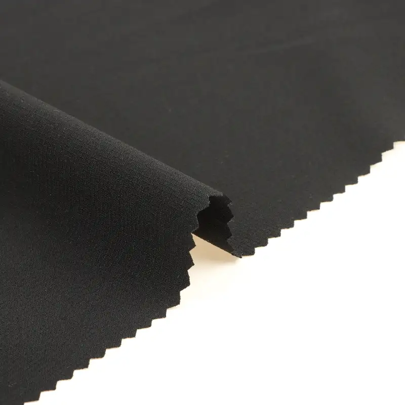 China Fabric for Shirt,Jackets Four Stretch Polyester Woven Fabric Synthetic Woven Fabric Polyester Elastane navy color buy from China wholesaler bulk order at wholesale price free worldwide shipping Alibaba