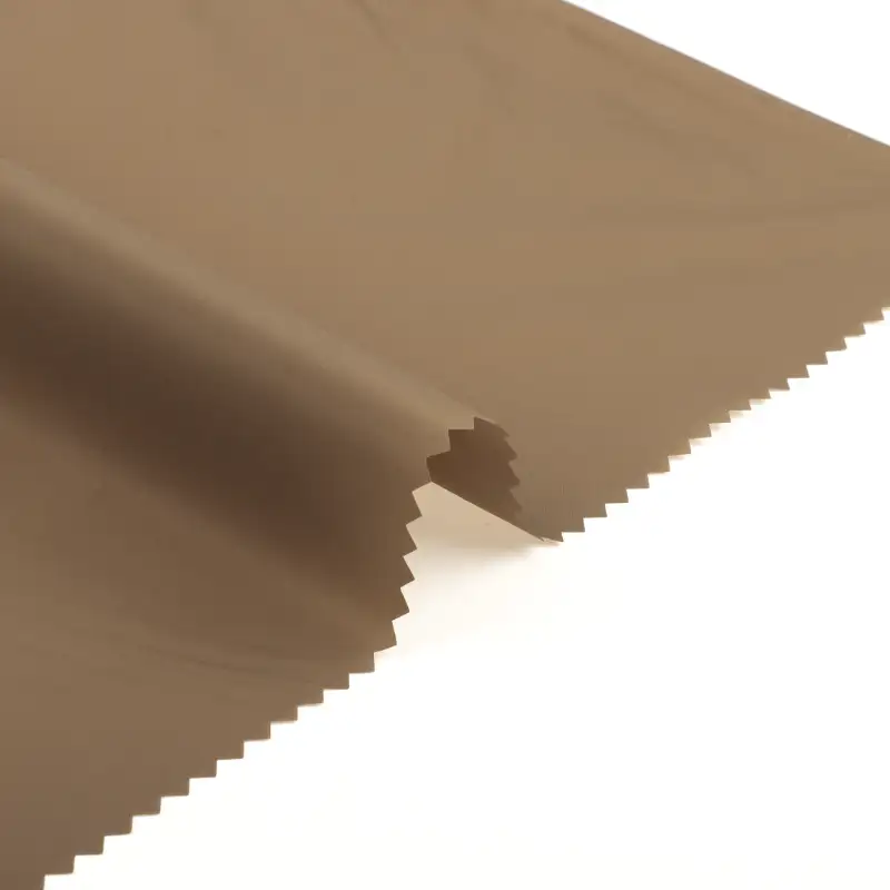 China Fabric for Jackets,Trench Coat,Down Jacket,Padded Jacket Nylon Taffeta Synthetic Woven Fabric Nylon Brown color buy from China wholesaler bulk order at wholesale price free worldwide shipping Alibaba
