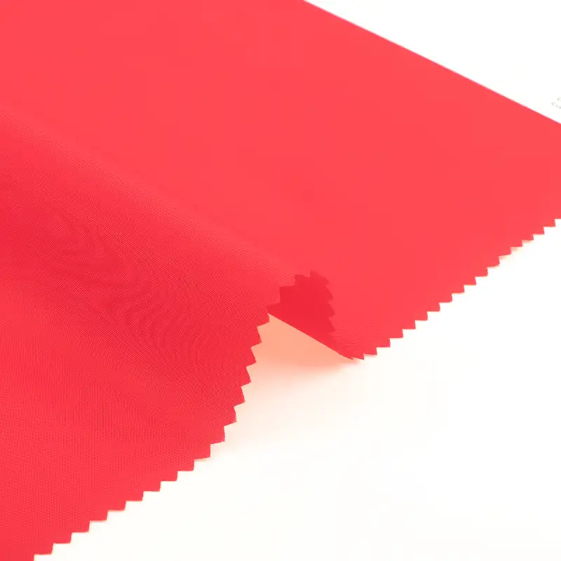 China Fabric for Jackets,Trench Coat,Down Jacket,Padded Jacket Polyester Taffeta Synthetic Woven Fabric Polyester Red color buy from China wholesaler bulk order at wholesale price free worldwide shipping Alibaba