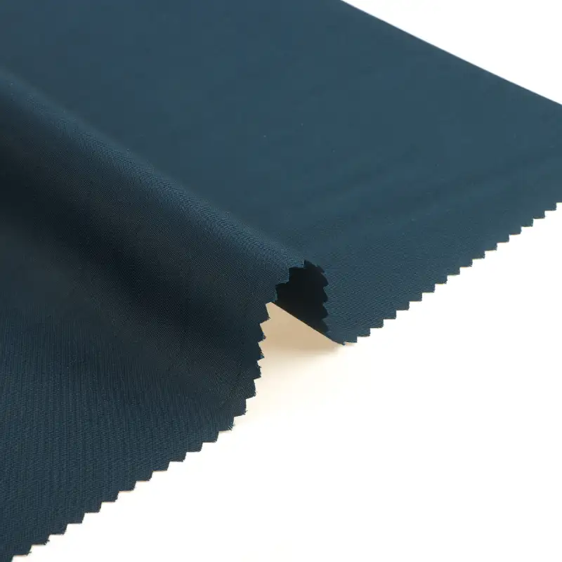 China Fabric for Jackets,Blazer,Trench Coat,Down Jacket,Padded Jacket,Waist coat Twill Synthetic Woven Fabric Polyester NAVY color buy from China wholesaler bulk order at wholesale price free worldwide shipping Alibaba