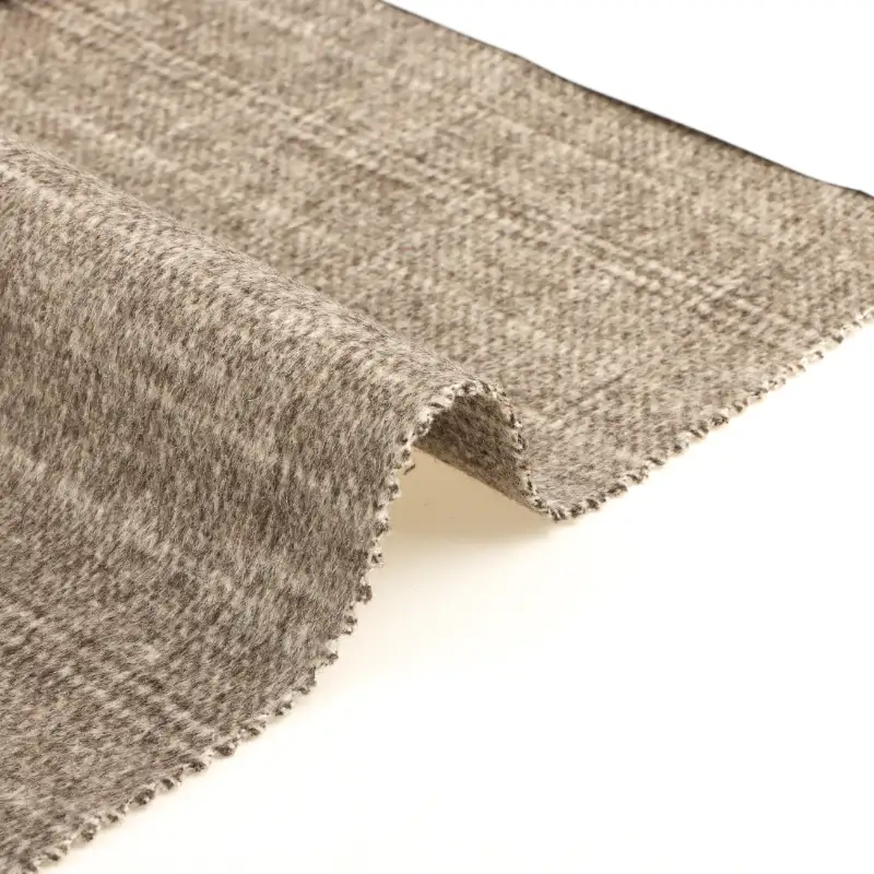 China Fabric for Suit Trouser,Overcoat,Suit,Skirt  Woolen Tweed Woolen Wool Other Brown color buy from China wholesaler bulk order at wholesale price free worldwide shipping Alibaba