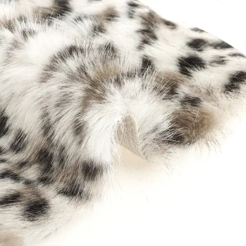 China Fabric for Overcoat,Skirt ,Waist coat Fake Fur Knit Fabric Polyester Printing color buy from China wholesaler bulk order at wholesale price free worldwide shipping Alibaba