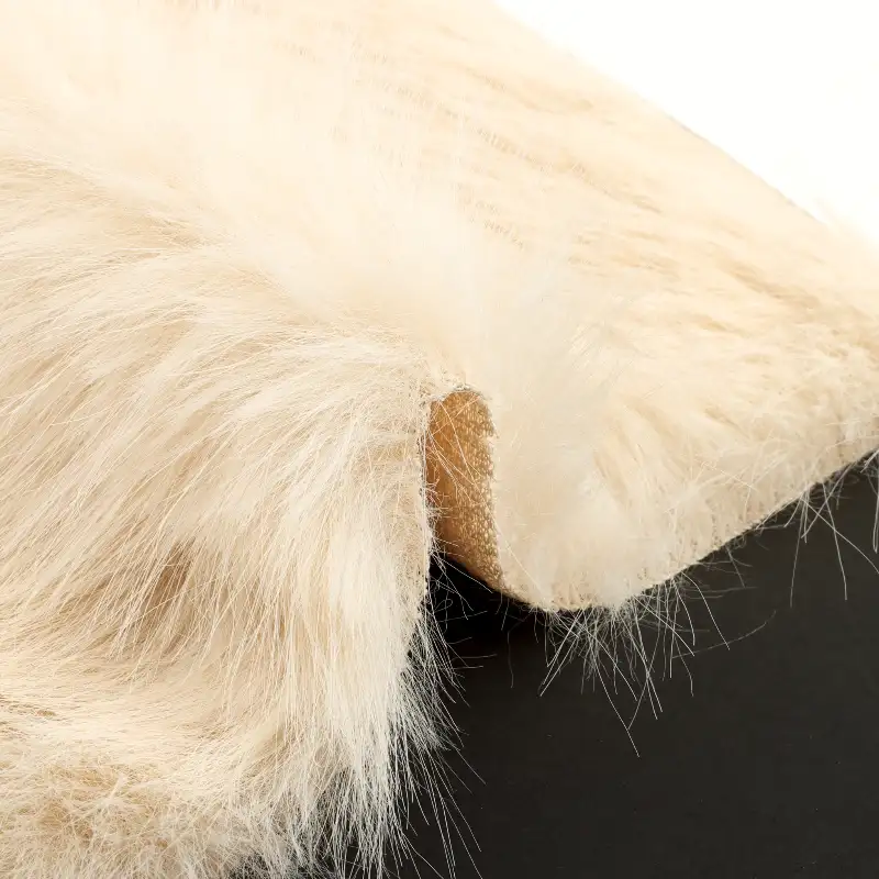 China Fabric for Overcoat,Skirt ,Waist coat Fake Fur Knit Fabric Polyester Khaki color buy from China wholesaler bulk order at wholesale price free worldwide shipping Alibaba