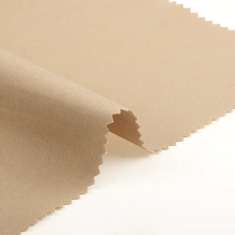 China Fabric for Pants,Skirt,Trench Coat,Skirt  TC Twill Woven Blended Fabric Cotton Polyester Camel color buy from China wholesaler bulk order at wholesale price free worldwide shipping Alibaba