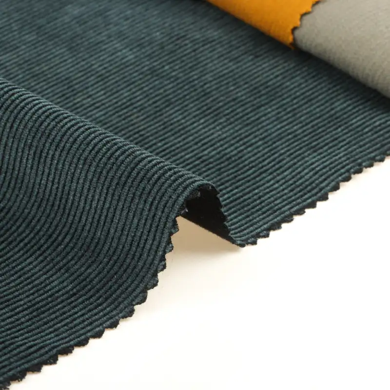 China Fabric for Shirt,Pants,Jackets Cotton Corduroy Natural Woven Fabric Cotton dark green color buy from China wholesaler bulk order at wholesale price free worldwide shipping Alibaba