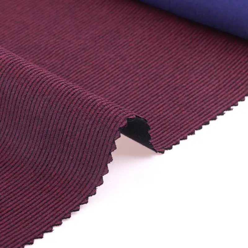 China Fabric for Shirt,Pants,Jackets Cotton Corduroy Natural Woven Fabric Cotton PURPLE color buy from China wholesaler bulk order at wholesale price free worldwide shipping Alibaba