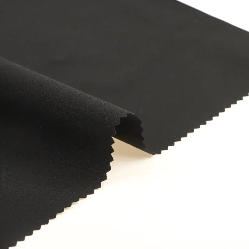 China Fabric for Pants,Jackets Four Stretch Nylon Woven Fabric Synthetic Woven Fabric Nylon Elastane BLACK color buy from China wholesaler bulk order at wholesale price free worldwide shipping Alibaba