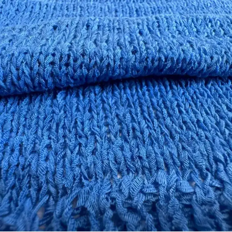 China Yarn  Ladder Yarn Fancy Yarn Acrylic Nylon Blue color buy from China wholesaler bulk order at wholesale price free worldwide shipping Alibaba