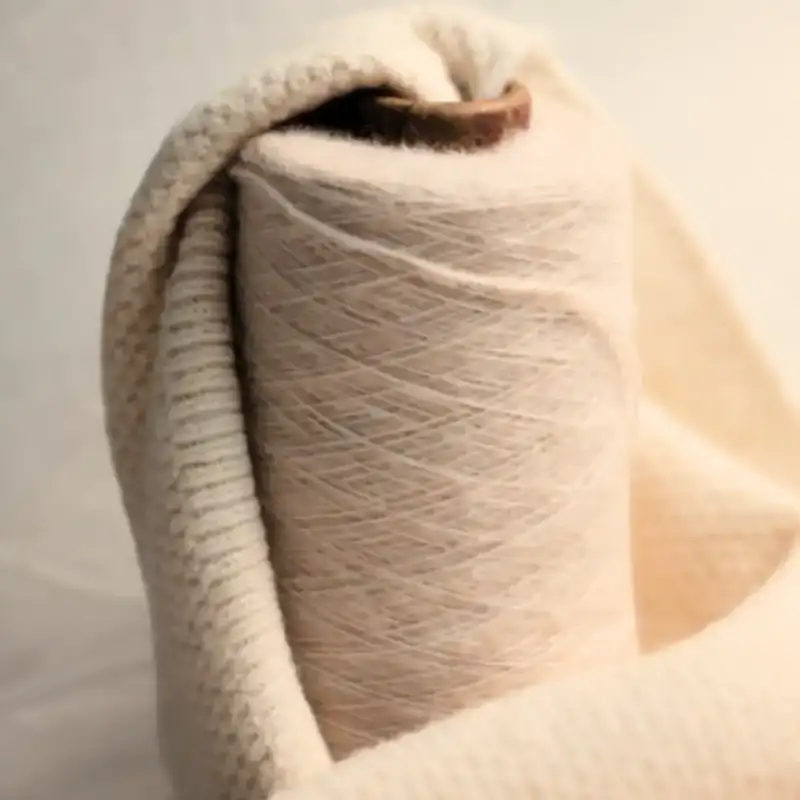 China Yarn for Open Cardigan (Sweater),Round Neck Pullover (Sweater),Crew Neck Pullover (Sweater),Crop Top Pullover (Sweater) Air Spun Yarn Fancy Yarn Polyester Recycled Polyester Wool 米杏 color buy from China wholesaler bulk order at wholesale price free worldwide shipping Alibaba