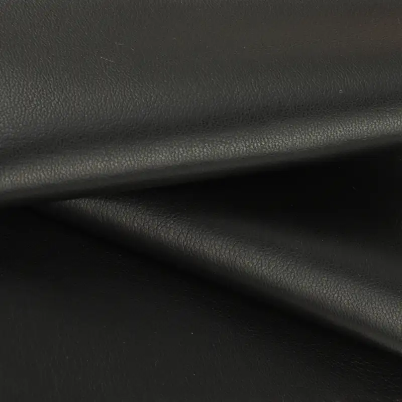 China Fabric for Jackets,Blazer,Trench Coat,Skirt  Bonded fabric Bonded fabric Polyurethane----PU Black color buy from China wholesaler bulk order at wholesale price free worldwide shipping Alibaba