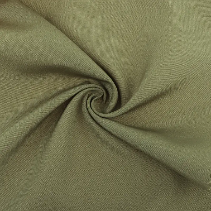 China Fabric for Pants,Jackets,Skirt ,Tracksuits Polyester Pongee Synthetic Woven Fabric Polyester Olive color buy from China wholesaler bulk order at wholesale price free worldwide shipping Alibaba