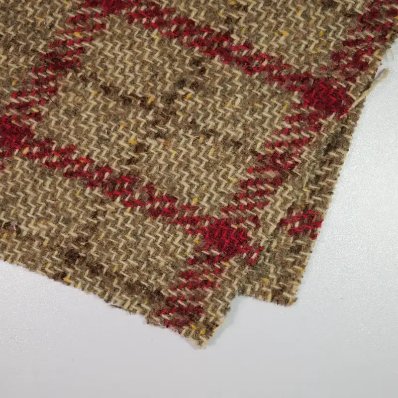 China Fabric for Pants,Suit Chanel-Style Fabric Woolen Wool Polyester Brown color buy from China wholesaler bulk order at wholesale price free worldwide shipping Alibaba