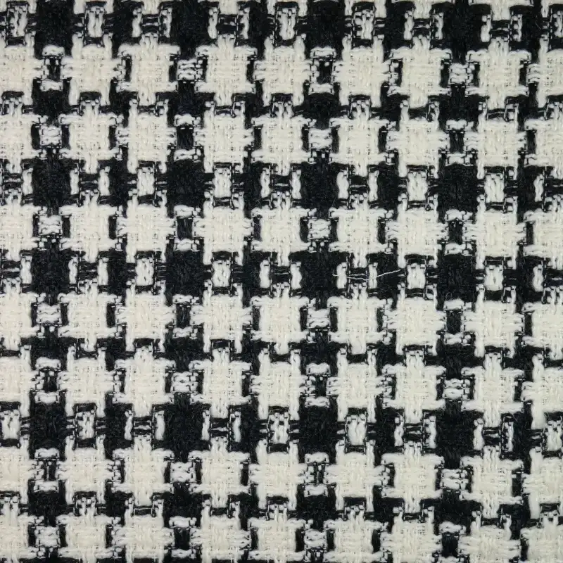 China Fabric for Suit,Skirt ,Fringe Jacket,Double-Breasted Coat Chanel-Style Fabric Woolen Polyester Black color buy from China wholesaler bulk order at wholesale price free worldwide shipping Alibaba