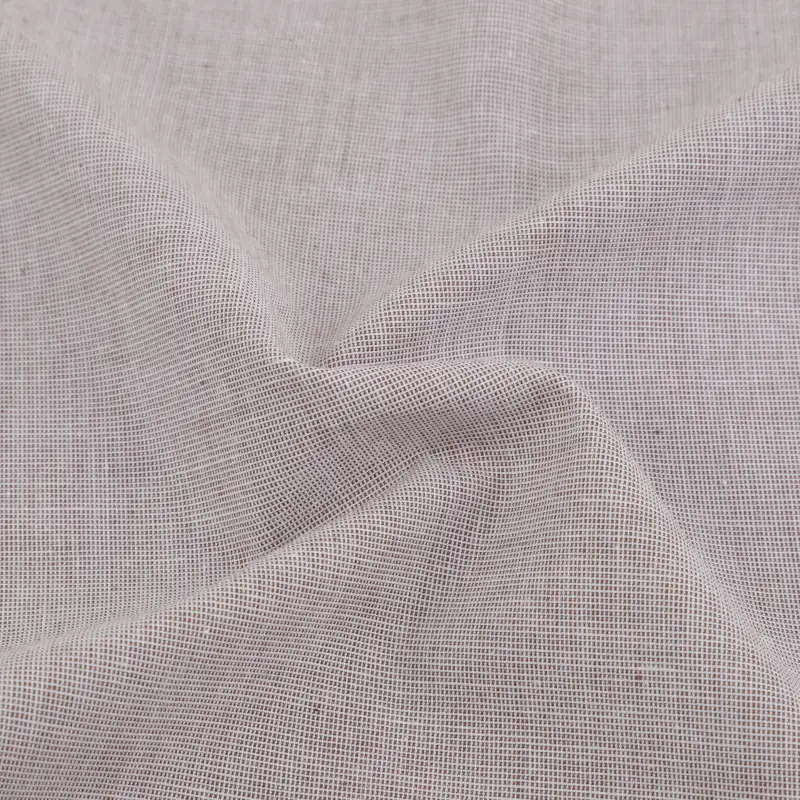 Bangladesh Fabric for Shirt,Casual Long Sleeve Crop Shirt,Cropped V-Neck Shirt Cotton Dobby Natural Woven Fabric BCI Cotton 072835_End On End_Dk Stringer_White color buy from Bangladesh wholesaler bulk order at wholesale price free worldwide shipping Alibaba