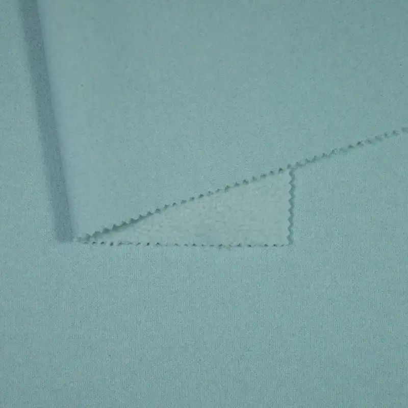 China Fabric for Crop Top,Hoodie Jacquard Knit Fabric Polyester Cyan color buy from China wholesaler bulk order at wholesale price free worldwide shipping Alibaba