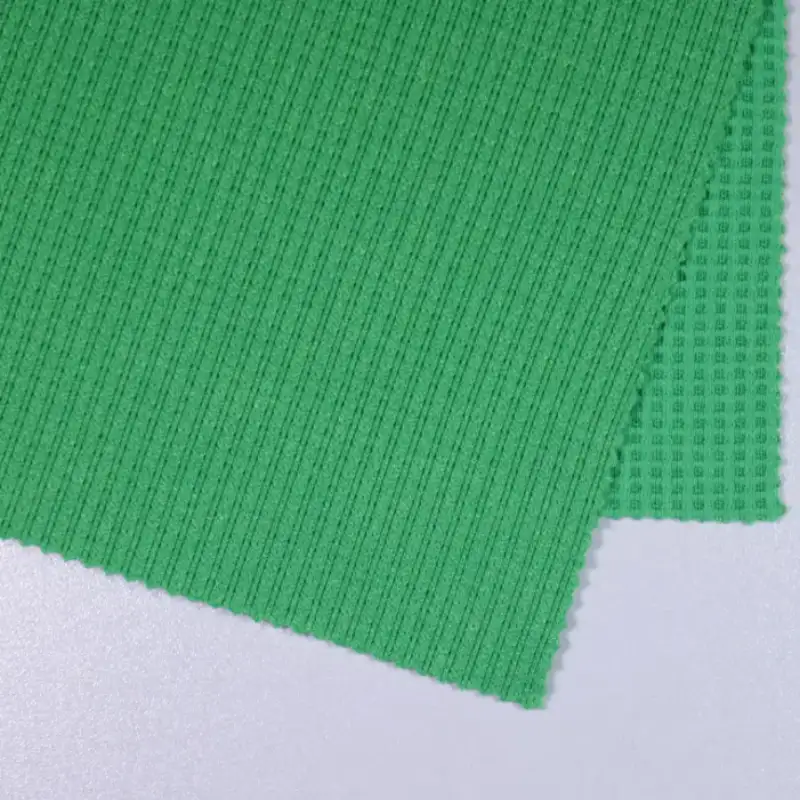 China Fabric for T-Shirt,Polo Shirt,Gym Crop Top Jacquard Knit Fabric Polyester Elastane green color buy from China wholesaler bulk order at wholesale price free worldwide shipping Alibaba