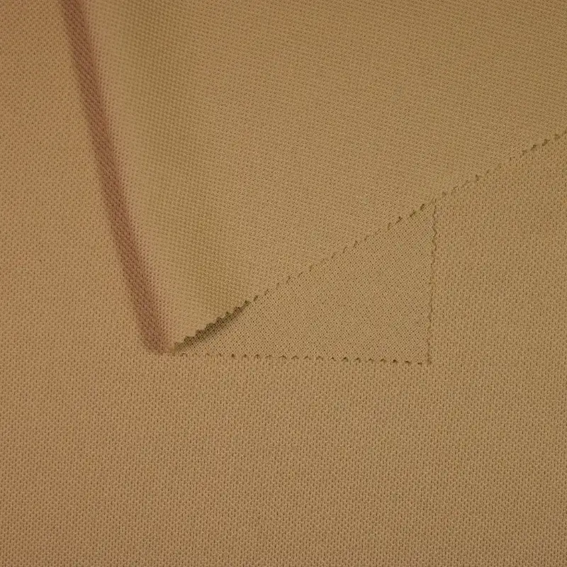 China Fabric for T-Shirt,Polo Shirt,T-shirt  Jacquard Knit Fabric Polyester Elastane BROWN color buy from China wholesaler bulk order at wholesale price free worldwide shipping Alibaba