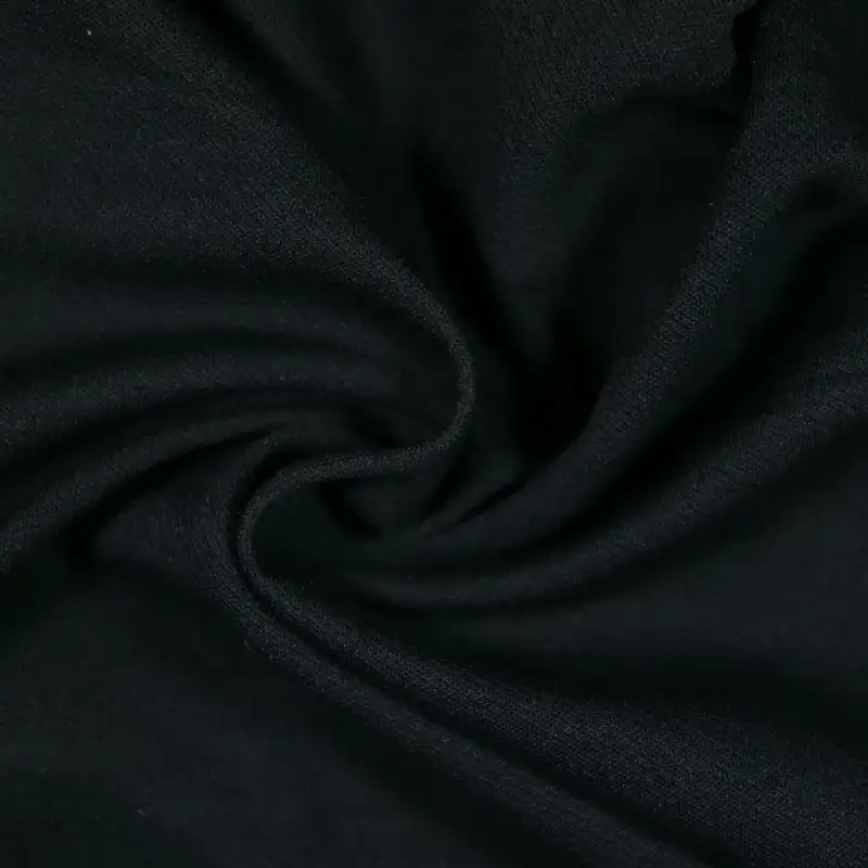 China Fabric for Jackets,Trench Coat,Overcoat Ponte Roma Knit Fabric Spandex Polyester Rayon black color buy from China wholesaler bulk order at wholesale price free worldwide shipping Alibaba