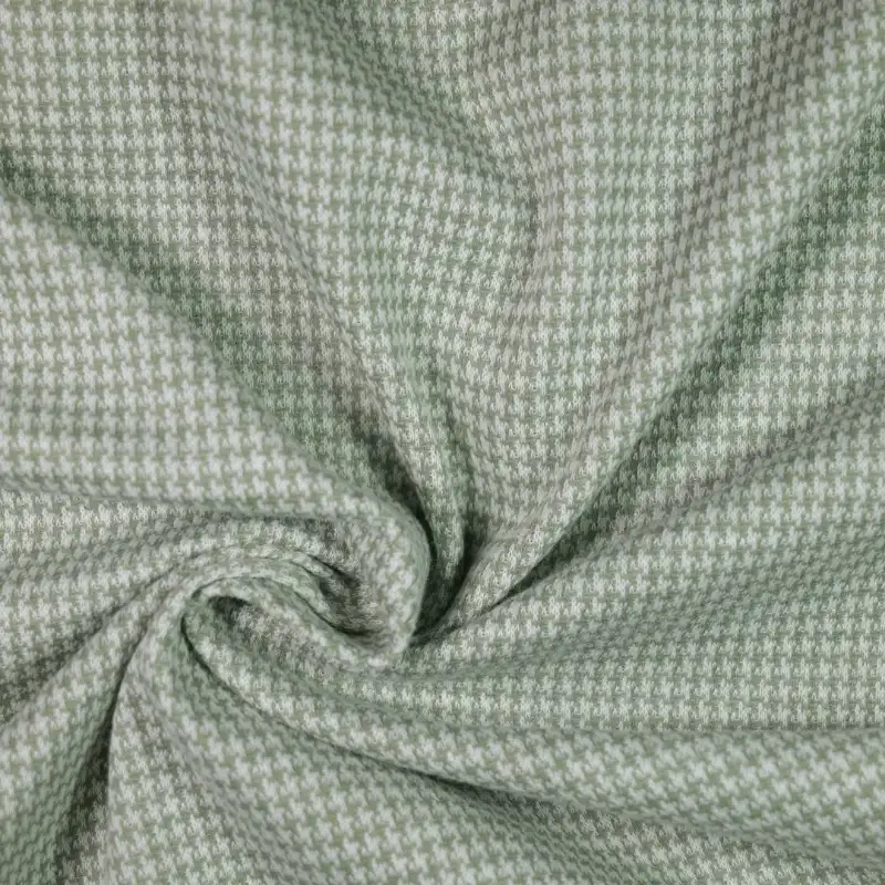 China Fabric for Overcoat,Hoodie  ,Double-Breasted Coat Yarn-dyed fabric Knit Fabric Cotton Spandex Polyester green color buy from China wholesaler bulk order at wholesale price free worldwide shipping Alibaba